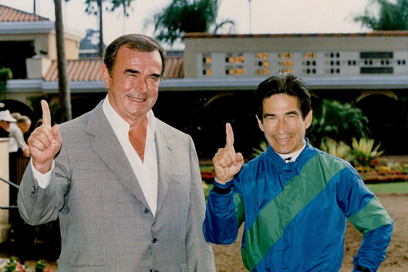 Ron McAnally and Laffit Pincay, Jr. 1998