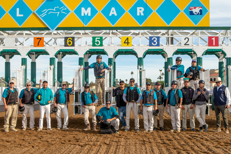 Assistant Starters Gate Crew Del Mar | Benoit Photo