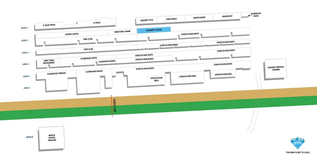 Celebrity Suite Map