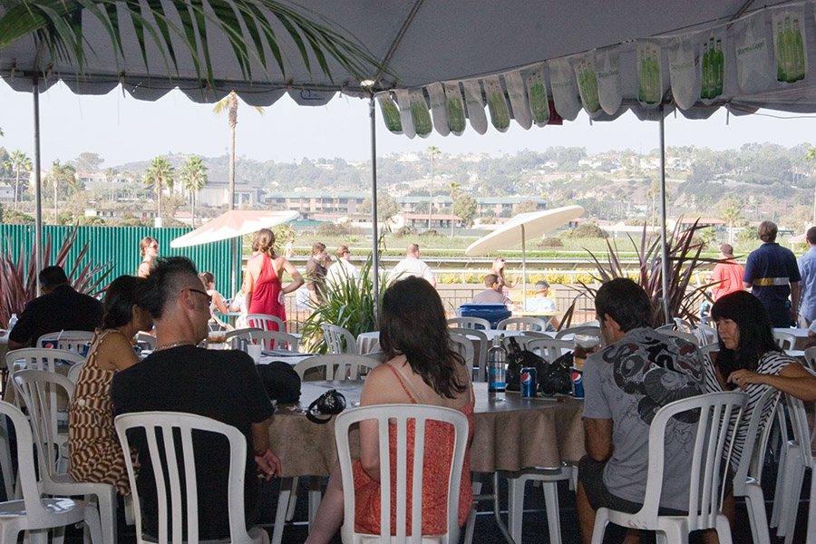 Seaside Tropical Cabana Party Tables