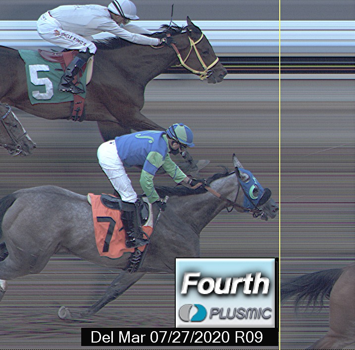 Photo finish for Jul 27, 2020 9, 4th place