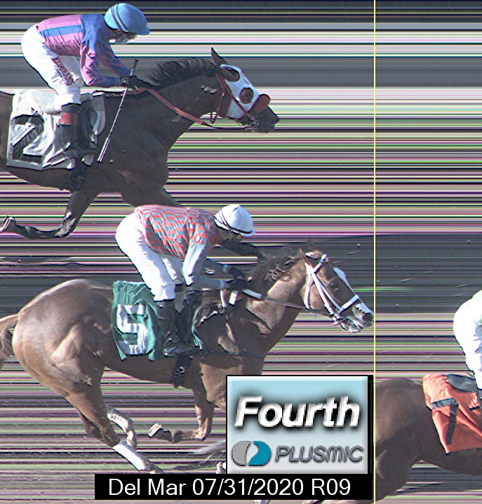 Photo finish for Jul 31, 2020 9, 4th place