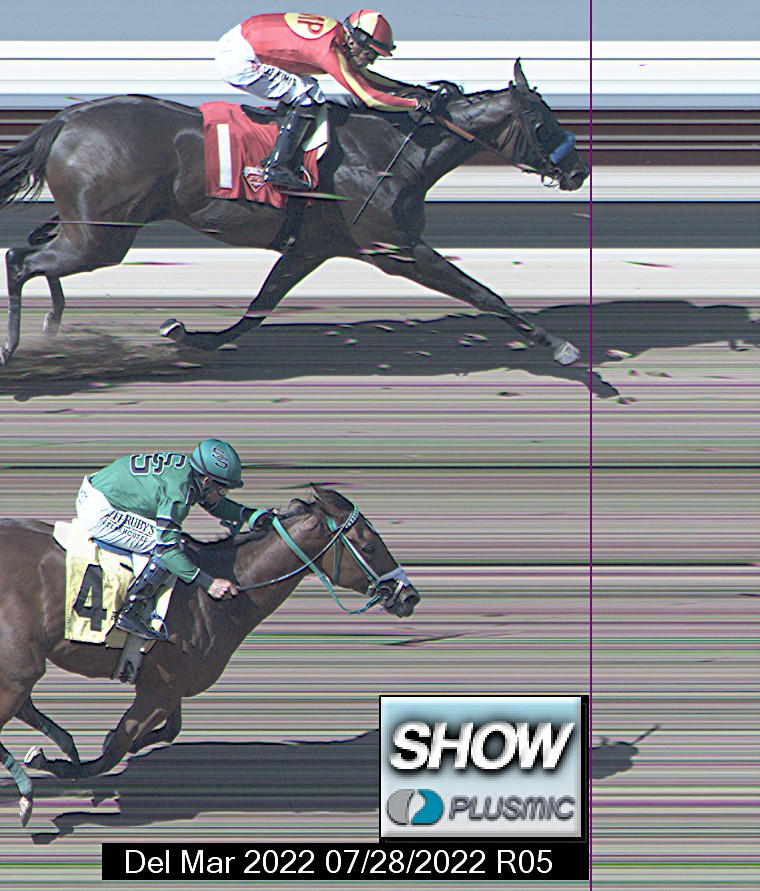 Photo finish for Jul 28, 2022 5, 3rd place