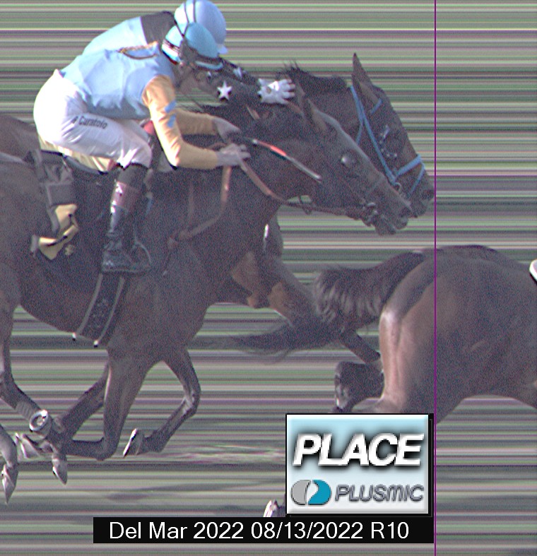 Photo finish for Aug 13, 2022 10, 2nd place