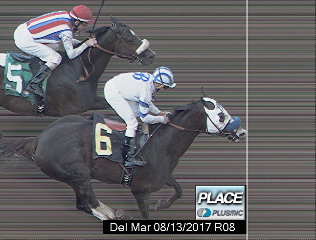 Photo finish for Aug 13, 2017 8, 2nd place